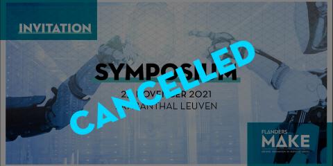 Symposium 2021 geannuleerd